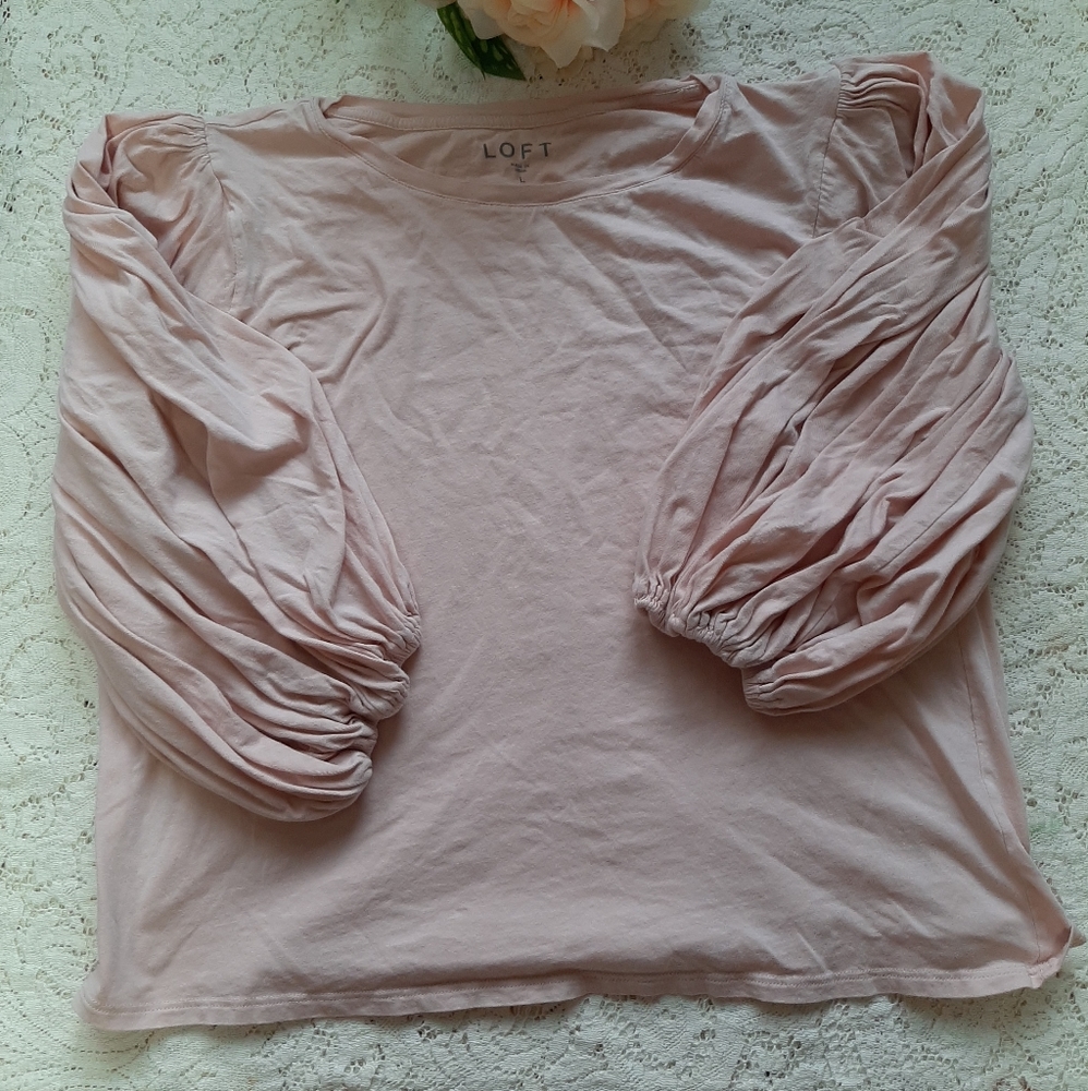 LOFT Pink Blouse